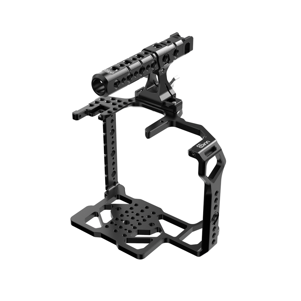 Cage for Canon C70 V2 8Sinn - Key features:

4-piece cage (pre-assembled)
2 points of cage-to-camera attachment (2xbottom screw)
