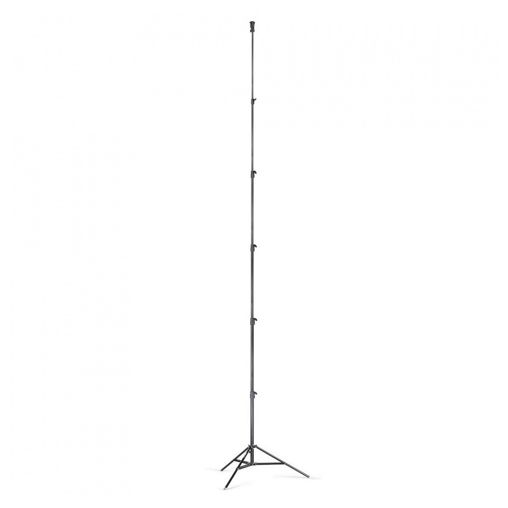 6-teiliges Superhochstativ 1 Nivellierbein Schwarz Aluminium Manfrotto - 
Hochbelastbares professionelles