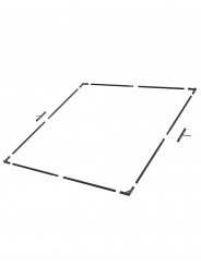 Schmetterlingsrahmen 240x240cm Stiftset mit Tasche Udengo - 240 x 240 cm Butterfly Frame Pin Set Tragetasche 4