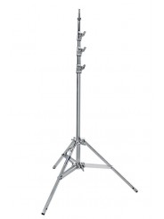 Baby Steel Stand 35 Avenger - 
Load capacity: 9kg
1 levelling leg
Chrome plated steel stand (A0035CS)
Supplied with T-Top
Max he