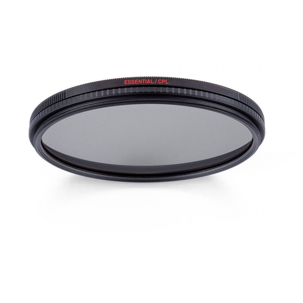 Essential Circular Polarizing Filter with 58mm diameter Manfrotto - 
water repellent
this filter allows 68% light transmission
i