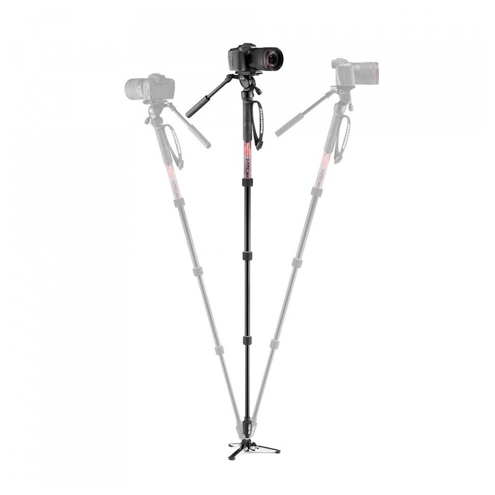 Element MII Video Monopod Aluminium Kit with Fluid Head Manfrotto - 
Brilliant footage smoothness, supremely light and stable
Ab
