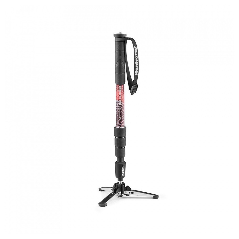 Element MII Video Monopod Aluminium Manfrotto - 
Lightweight, compact and brilliantly smooth
Patented fluid base for judder-free