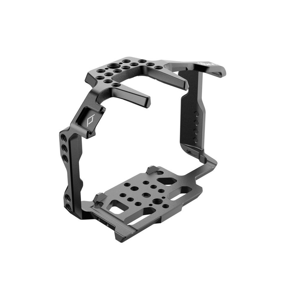 Panasonic GH6 Cage 8Sinn - - 1/4" Befestigungspunkte- Arri-Aufnahmepunkt (3/8" Befestigungspunkt oben)- M4-Gewinde (oben vorne,