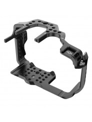 Panasonic GH5 / GH5M2 /GH5s Cage V2 8Sinn - - 1/4" Befestigungspunkte- Eine Befestigungsschraube (unten)- Kalte Schuhhalterung-