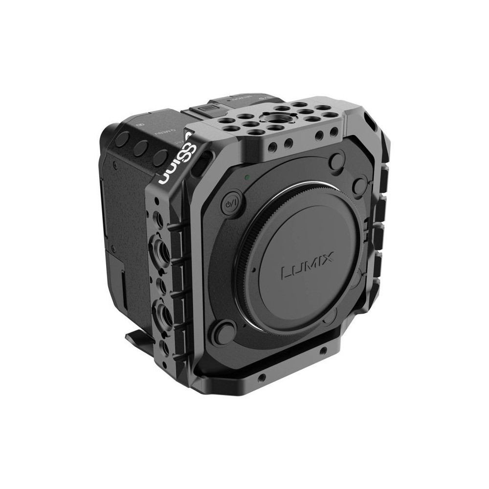 Cage for Panasonic BS1H / BGH1 8Sinn - Key features:

1/4" mounting points
Arri locating points (+ 3/8" mounting points)
M4 moun