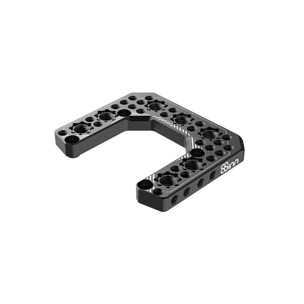 Top Plate for RED V-Raptor 8Sinn - - 4 points of plate-to-camera attachment- 1/4" mounting points- 3/8" mounting points + Arri l