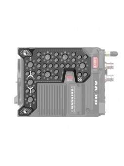 Linke Seitenplatte für RED V-Raptor 8Sinn - - 2 Befestigungspunkte der Platte an der Kamera- 1/4" Befestigungspunkte- 3/8"