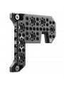 Left Side Plate for RED V-Raptor 8Sinn - - 2 points of plate-to-camera attachment- 1/4" mounting points- 3/8" mounting points + 