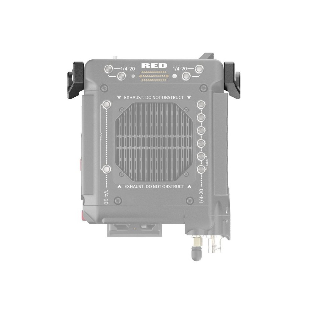 Set 2pcs Right Side Plate für RED V-Raptor 8Sinn - - reversible Platte - links/rechts kompatibel- 2 Punkte der Platte-zu-Kamera