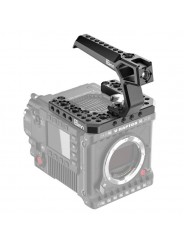 Top Plate for RED V-Raptor + 8Sinn Black Raven Top Handle 8Sinn - - 2 piece set- 4 points of plate-to-camera attachment- Mountin