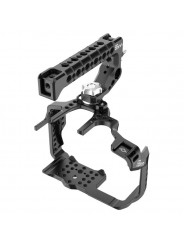 Panasonic GH5 / GH5M2 /GH5s Cage V2 8Sinn - - 1/4" mounting points- One mounting screw (bottom)- Cold shoe mount- Strap holder- 