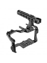 Panasonic GH5 / GH5M2 /GH5s Cage V2 8Sinn - - 1/4" mounting points- One mounting screw (bottom)- Cold shoe mount- Strap holder- 