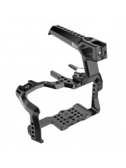 Panasonic GH5 / GH5M2 /GH5s Cage V2 8Sinn - - 1/4" Befestigungspunkte- Eine Befestigungsschraube (unten)- Kalte Schuhhalterung-