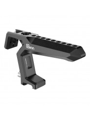 Black Crow Top Handle 8Sinn - - Mounting on Safety NATO Rail- 1/4" mounting points- 3/8” mounting points + Arri locating pins- C