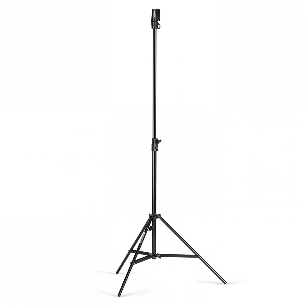 Stativ Beleuchtung Cine Stahl Schwarz Manfrotto - 
Maximale Höhe: 212cm
Minimale Höhe: 131cm
Geschlossene Länge: