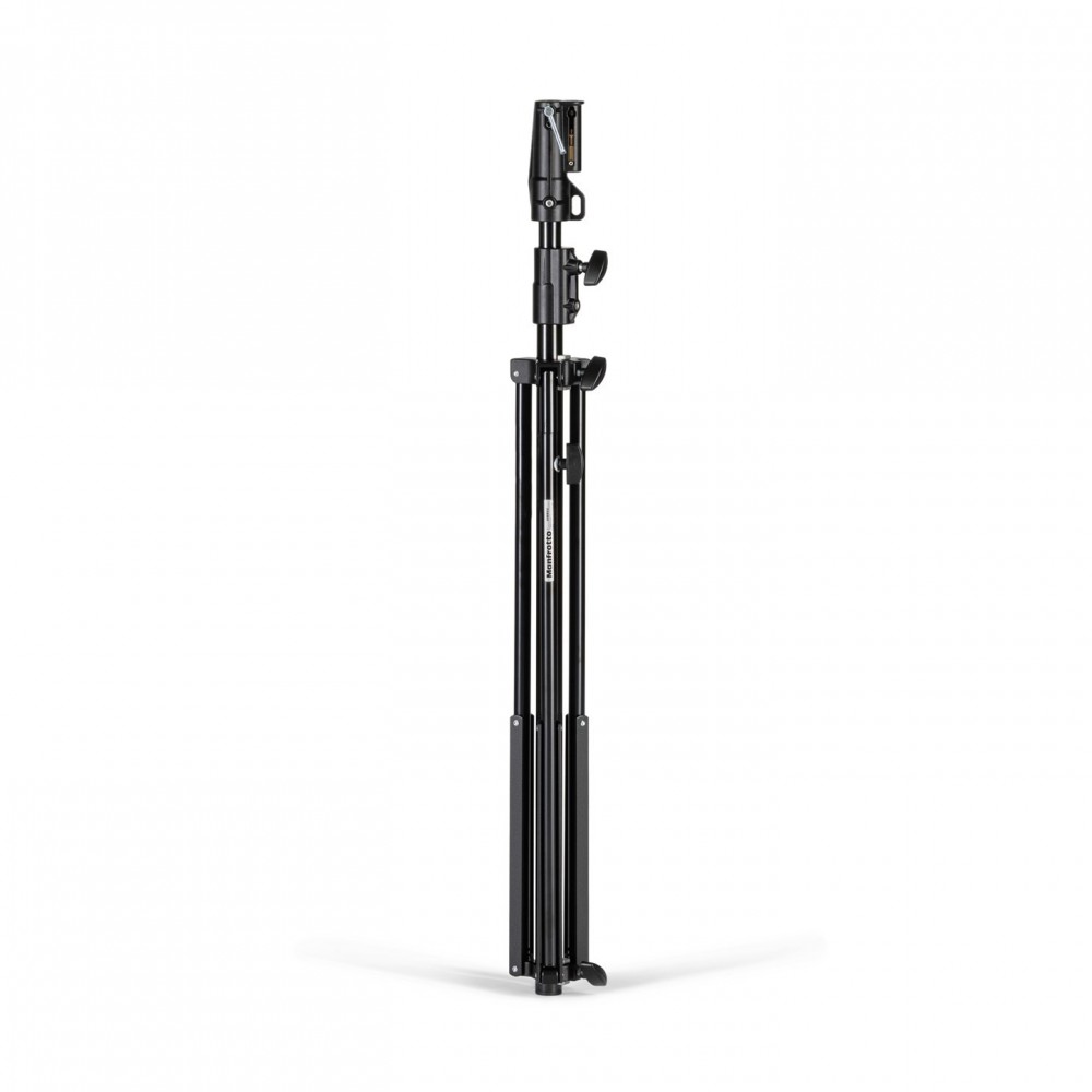 Stativ Beleuchtung Cine Stahl Schwarz Manfrotto - 
Maximale Höhe: 212cm
Minimale Höhe: 131cm
Geschlossene Länge: