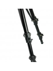 Triman Camera Trpod black without Head Manfrotto - 
Studio tripod with clever, non-roll-back geared column
Universal 9.5mm mount