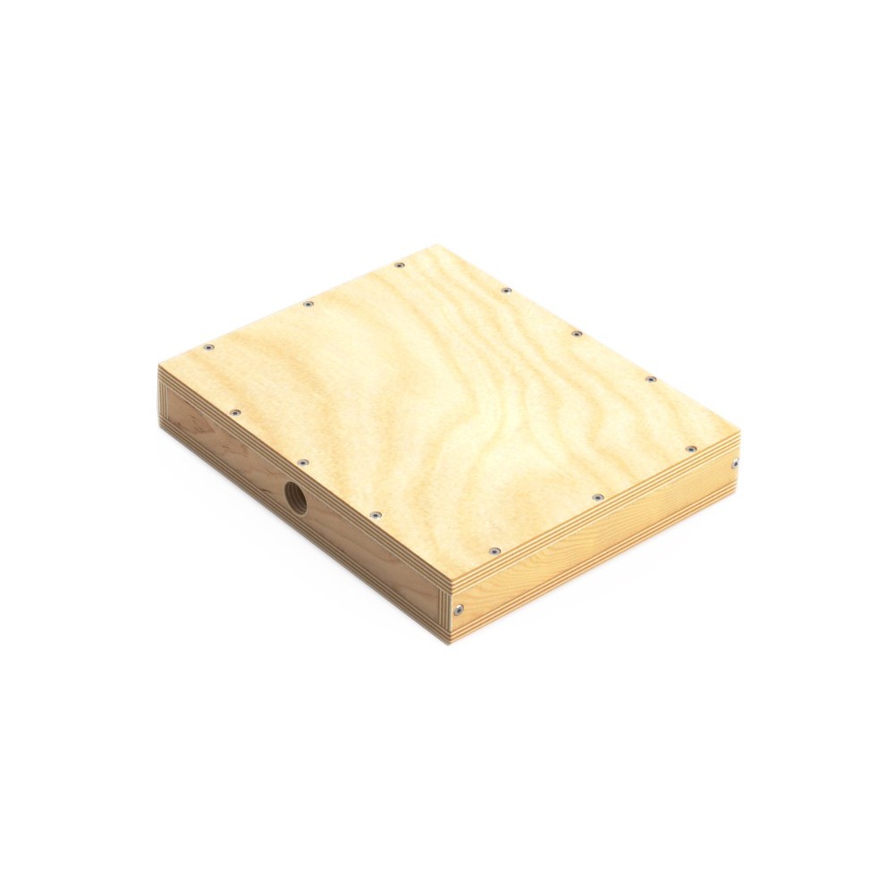 Mini Holzkisten Viertel - Mini Apple Box Quarter Udengo - Größe: 2" x 10" x 12" (5,1 cm x 25,5 cm x 30,5 cm)Gewicht: 1,6 kg Mate