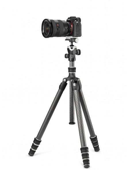 Tripod kit Traveler α, series 1, 4 sections Gitzo - 
Exclusive special edition dedicated to Sony α camera models
Perfectly fit S
