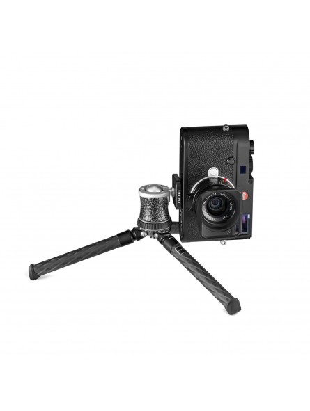 Mini-Reisestativ-Kit Noir Décor Gitzo - 
Nur 245 g, das leichteste Mini-Stativ-Kit auf dem Markt
Hochwertige Materialien für gr
