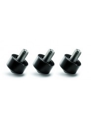 Interchangeable Rubber Foot - 25mm (set of 3) Gitzo - Satz von 3 - 25 mm Standardfüße Stativzubehör Bietet Stabilität, auch auf 