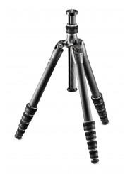 Tripod Traveler 5-sekc, series 1 Gitzo - Ultrakompaktes, kopfloses 5-teiliges Kohlefaser-Reisestativ 2 Beinwinkel, inklusive kur