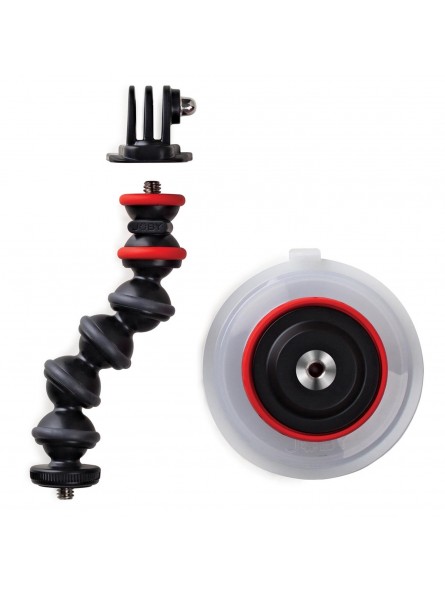 Suction Cup & GorillaPod Arm Joby - The perfect mount for quickly attaching your GoPro/action camera to smooth surfaces.

Indust