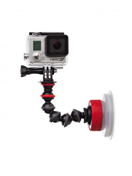 Joby Przyssawka Saugnapf & GorillaPod-Arm Joby - Die perfekte Halterung zum schnellen Anbringen Ihrer GoPro/Action-Kamera an gla