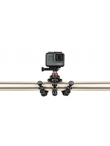 GorillaPod® 500 Action Joby - Lightweight and compact, the GorillaPod 500 Action supports action cams and devices with a pin joi