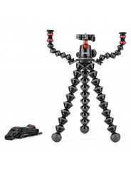 GorillaPod 5K Rig Joby - Patentiertes GorillaPod-Kugelkopfdesign mit gummierten Griffen Sichere Hauptkamera plus 2 Geräte mit ei