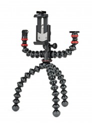 GorillaPod Mobile Rig Joby - 
Patented GorillaPod ball and socket design with rubberized grips
Secure any smartphone in the pro-