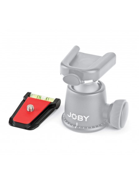 Joby Płytka QR Platte 3K (Schwarz) Joby - Die aktuelle GorillaPod-Halterung unterstützt DSLR- und spiegellose Kameras. Mit Wasse
