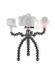 GorillaPod 3K PRO Rig Joby - 
Designed for Premium Mirrorless Cameras
Patented Aluminium Socket Construction
GorillaPod Kit and 