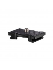 QR Plate 3K PRO Joby - Compact Design Arca-Swiss Compatible base plate for BallHead 3K PRO. Supports latest Premium Mirrorless C