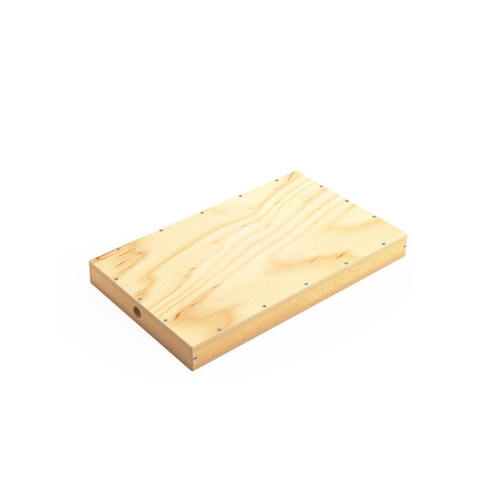 Holzkisten Viertel - Apple Box Quarter Udengo - Größe: 5 cm x 51 cm x 30,5 cm (2" x 20" x 12")Gewicht : 3 kgMaterial: 12 mm Birk