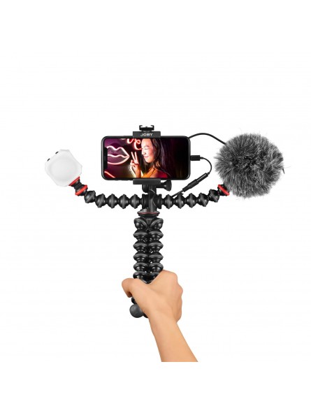 GorillaPod Mobile Vlogging Kit Joby - 
Portable &amp; Lightweight - Designed for the Mobile Content Creator
Flexible - GorillaPo