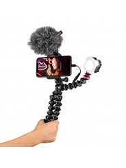 GorillaPod Mobile Vlogging Kit Joby - 
Portable &amp; Lightweight - Designed for the Mobile Content Creator
Flexible - GorillaPo