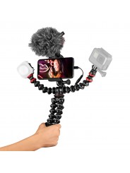 GorillaPod Mobile Vlogging Kit Joby - 
Portable &amp; Lightweight - Designed for the Mobile Content Creator
Flexible - GorillaPo