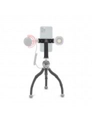 PodZilla Flexible Mobile Tripod Medium Kit Gray Joby - Flexible tripods available in a range of colors that are perfect for on-t