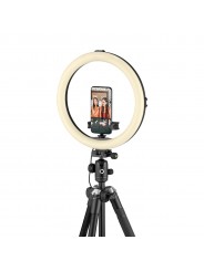 Beamo Ring Light 12'' Joby - Designed for flattering coverage and a fun catch light when vlogging, capturing selfies, or even wo