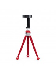 PodZilla Flexible Tripod Medium Kit Red Joby - Flexible tripods available in a range of colors that are perfect for on-the-go cr