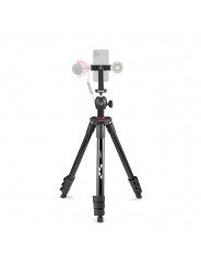 Compact Light Kit Joby - 
Full Size Tripod with JOBY DNA
Simple locking 1/4-20'' wheel mount
Supplied with vlogging phone mount
