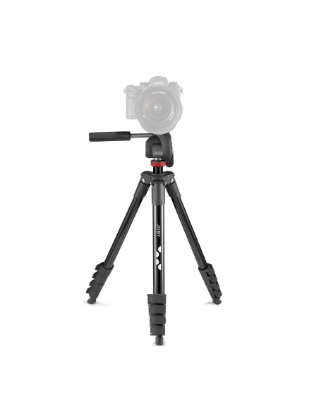 Compact Advanced Joby - 
Full Size Tripod with JOBY DNA
Uses Same QR Plate as GorillaPod 3K Kit
Clever 3-way tripod head
Folds a