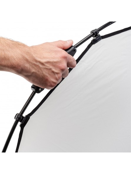 HaloCompact Plus Diffuser 98cm (38'') 2 Stop Lastolite - 
46% larger surface area than the regular HaloCompact
Compact pack size
