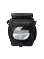 Adventura SH 120 II Lowepro - 
Fits compact DSLR with attached kit lens
Customize fit with adjustable divider system in main com