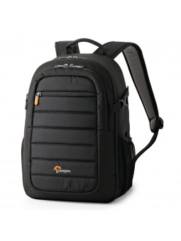 Tahoe BP 150 Black Lowepro - 
Fits DSLR with kit lens (such as 18-135mm) extra lens, flash
Main compartment has UltraFlex™ panel