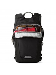 Photo Hatchback BP 150 AW II Lowepro - 
Fits Mirrorless camera or compact DSLR with kit lens &amp; extra ...
Remove the camera c