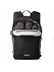 Photo Hatchback BP 250 AW II Black Lowepro - Passend für DSLR mit angesetztem Objektiv wie 18–105 mm, 2 zusätzliche Objektive En