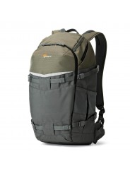 Flipside Trek BP 450 AW Grey Lowepro - 
Fits DSLR (with grip) &amp; attached 70-200mm lens plus extra lenses
Flipside body-side 